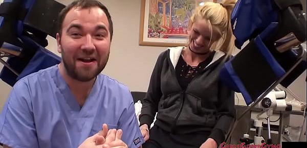 Big Tit Blonde Bella Inks Gyno Exam Caught On Spy Cam By Doctor Tampa @ GirlsGoneGyno.com! - Tampa University Physical
